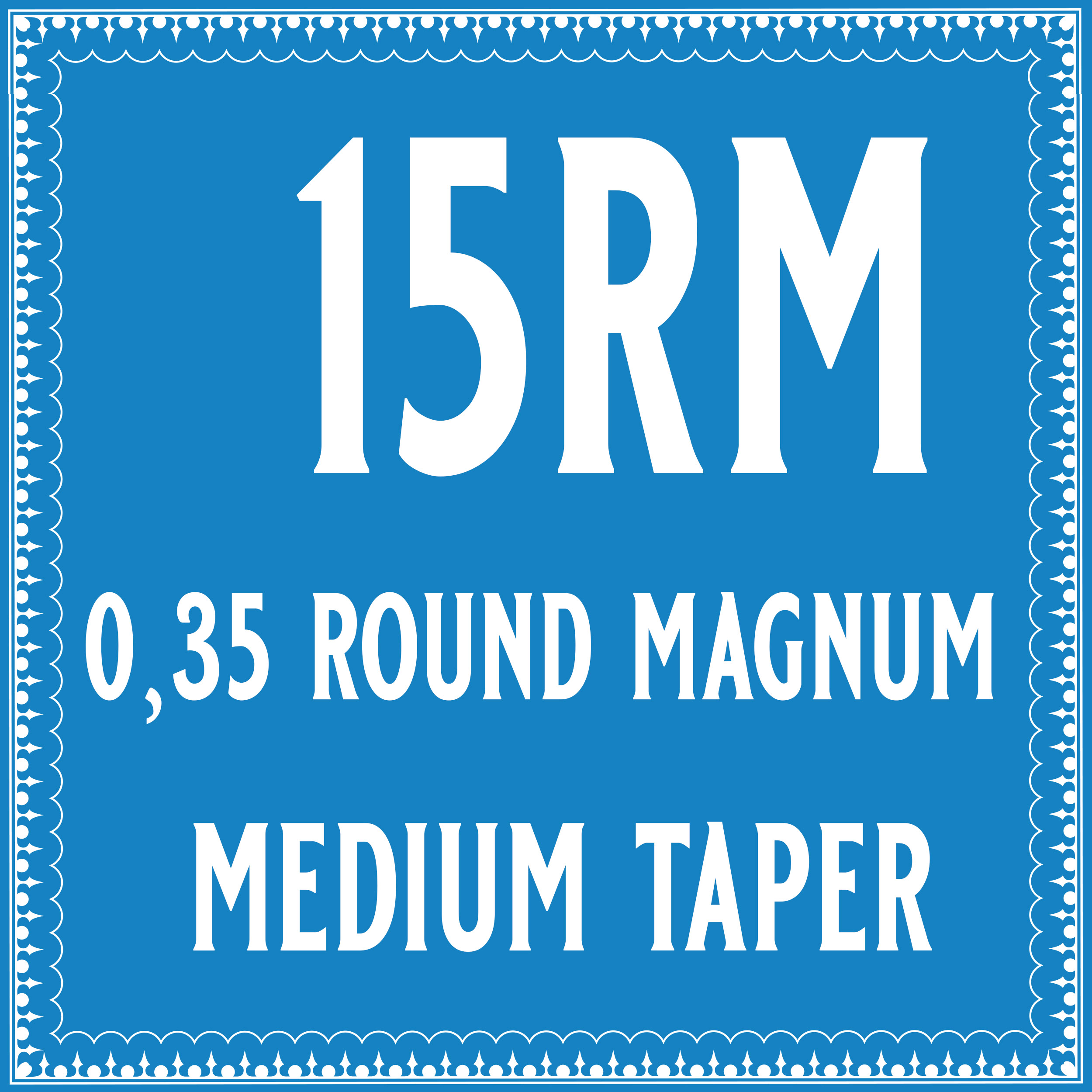 35/15 Round Magnum - Medium Taper