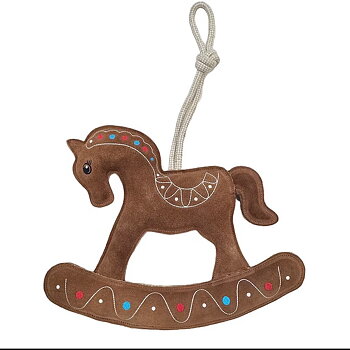 Hansbo Sport Horse Toy Gingerbread Horse in Suede