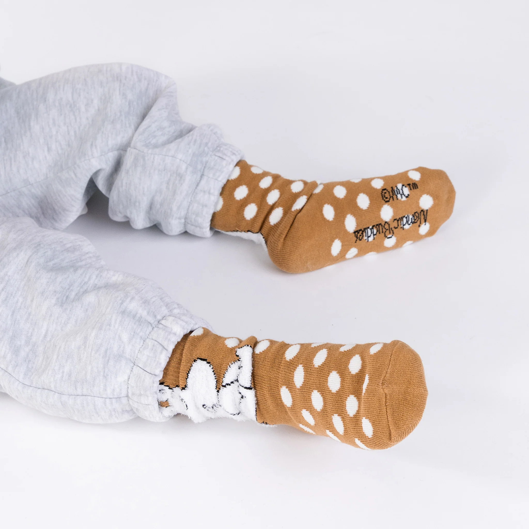 Moomin Baby Socks - Moomintroll Brown - 3