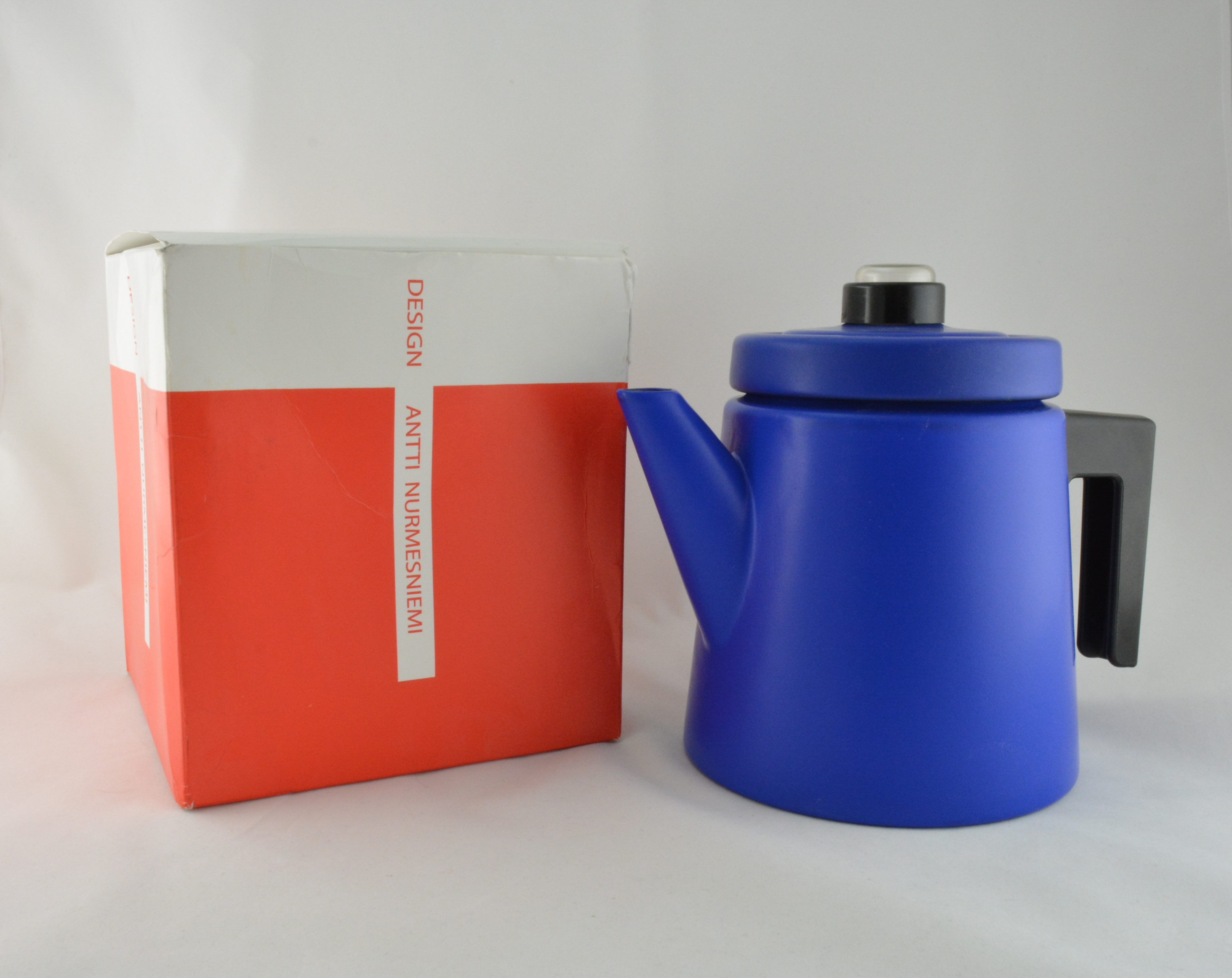 Kahvipannu 1,5 l, emali, Pehtoori, sin, AN 