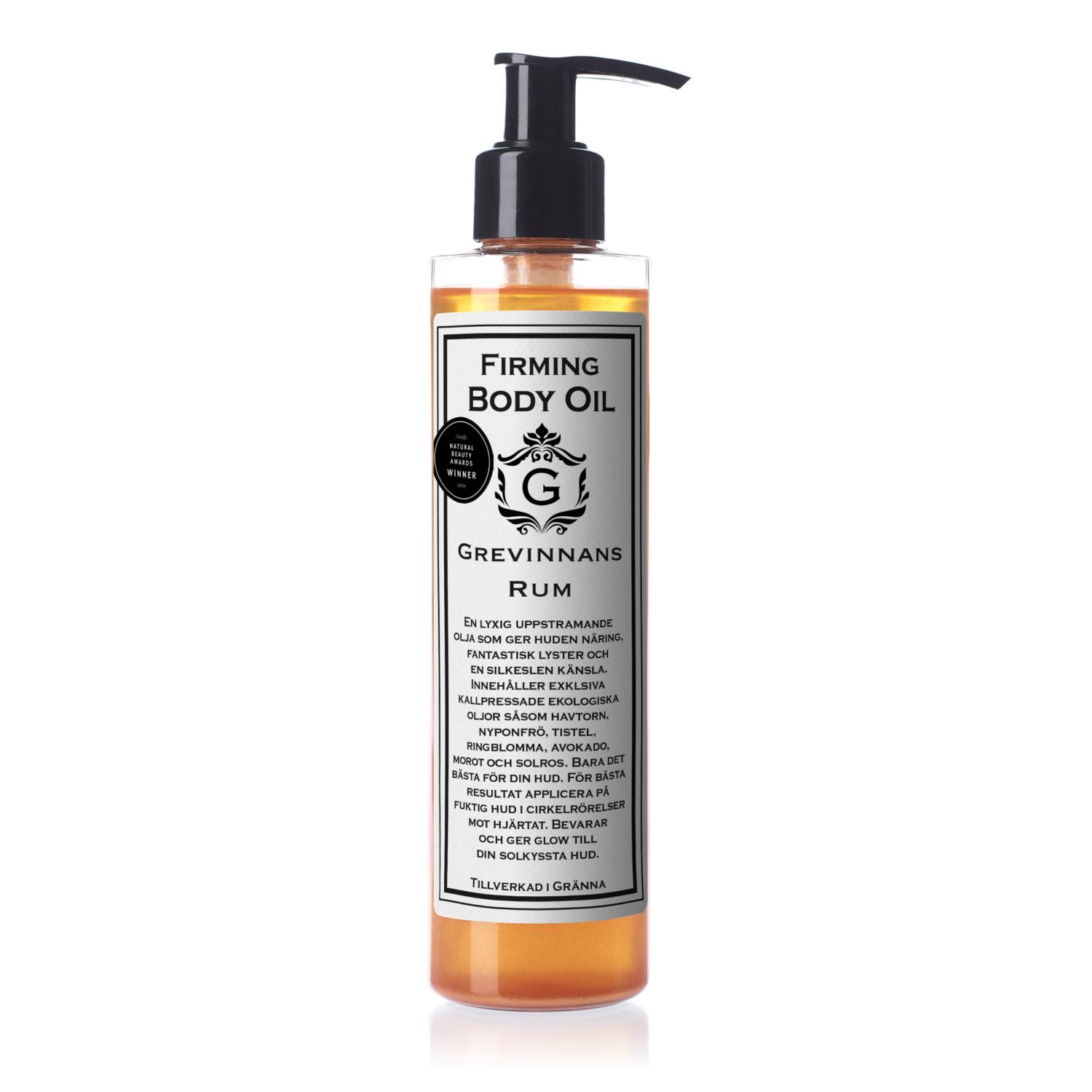 Firming body oil Grevinnans rum - 7