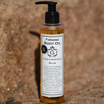 Firming body oil Grevinnans rum