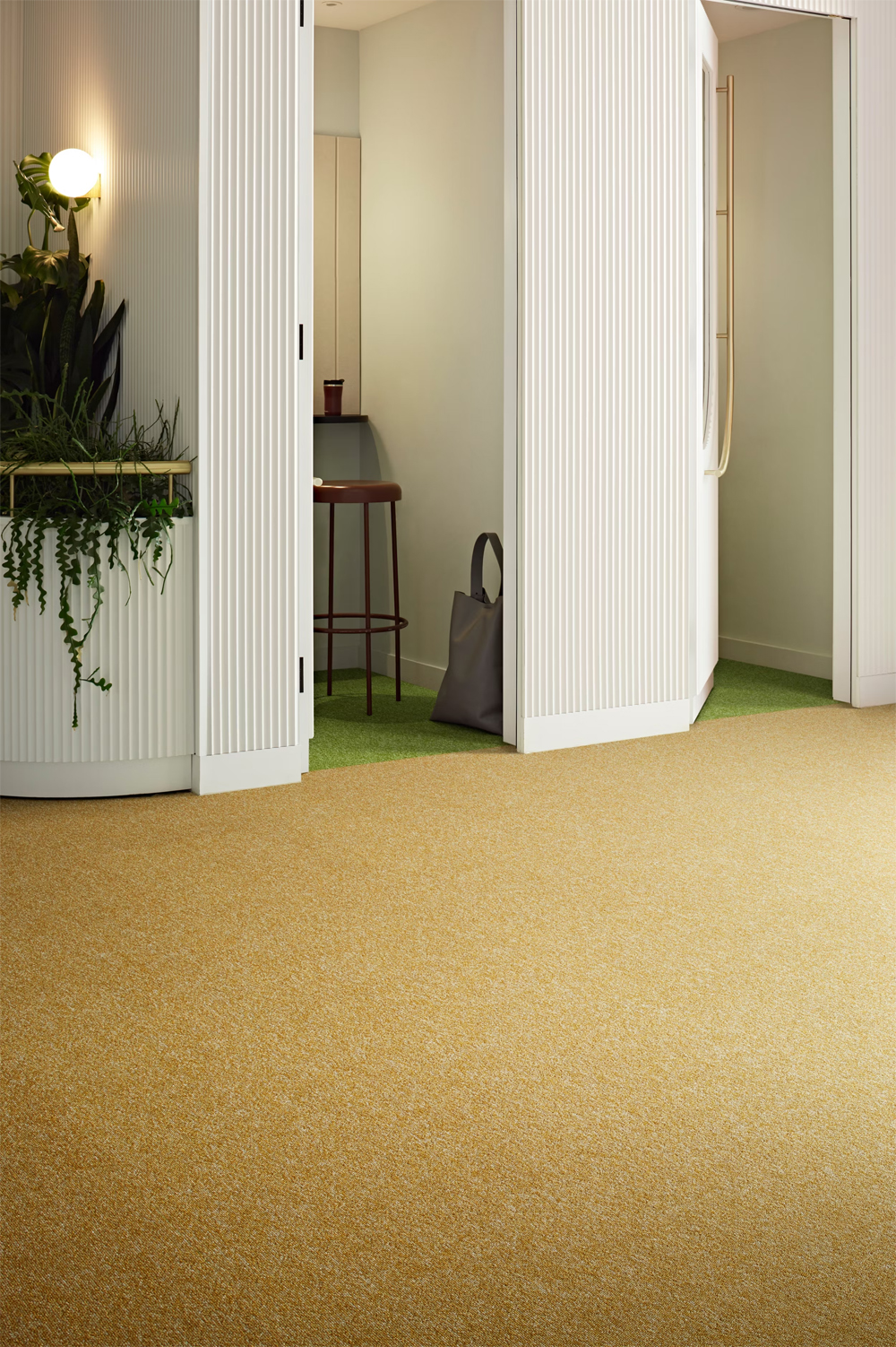 Textilplatta - Heuga 580 ll Cannary 50x50cm - 2