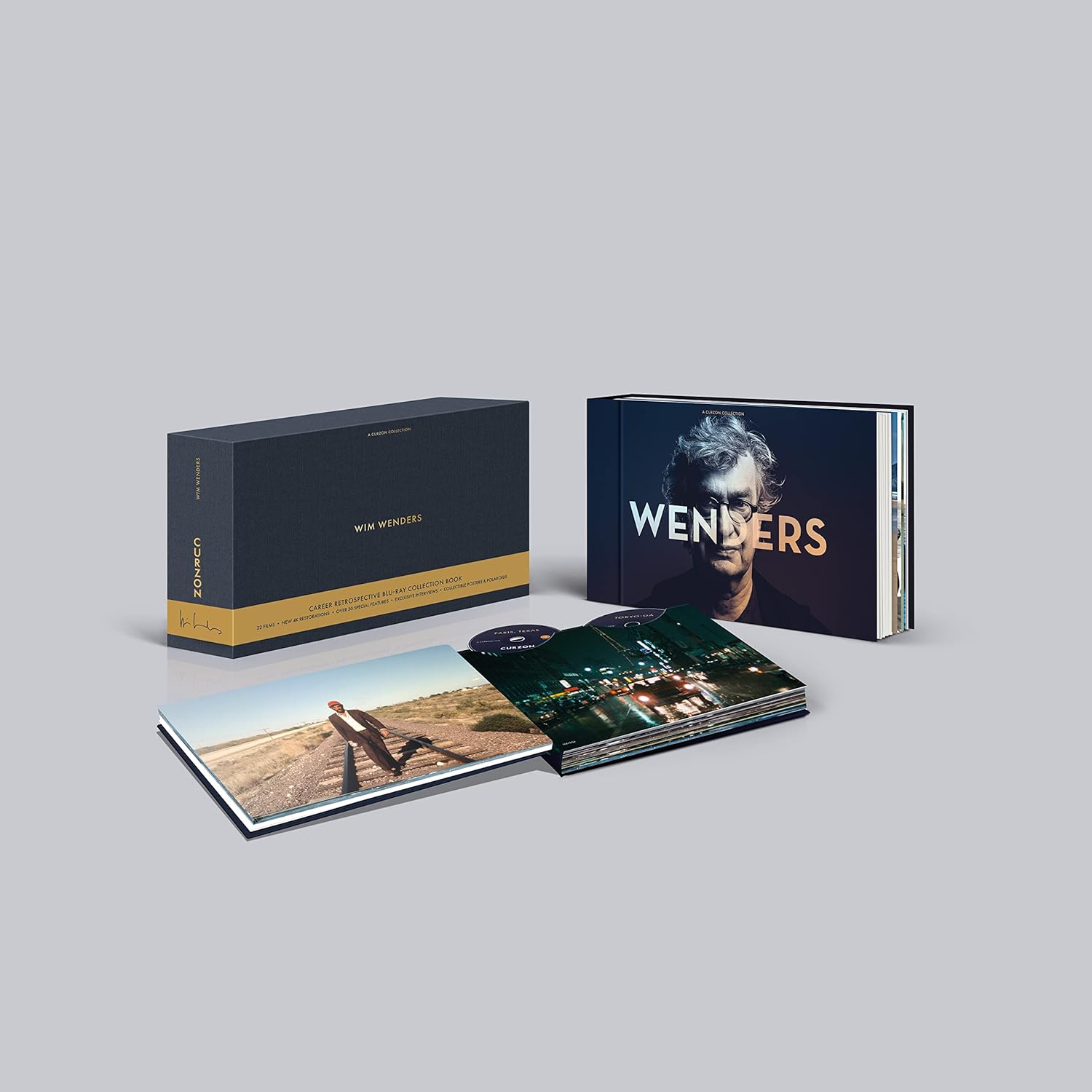 Wim Wenders: A Curzon Collection (Limited Edition) (Blu-ray