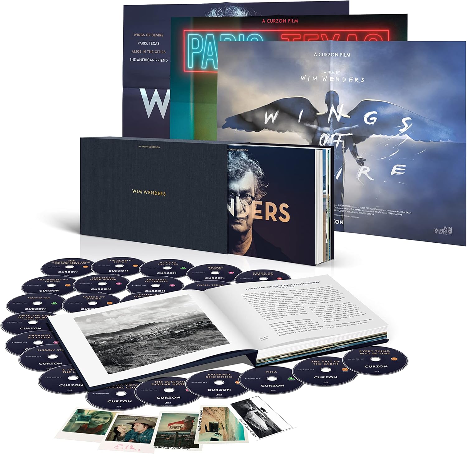 Wim Wenders: A Curzon Collection (Limited Edition) (Blu-ray)