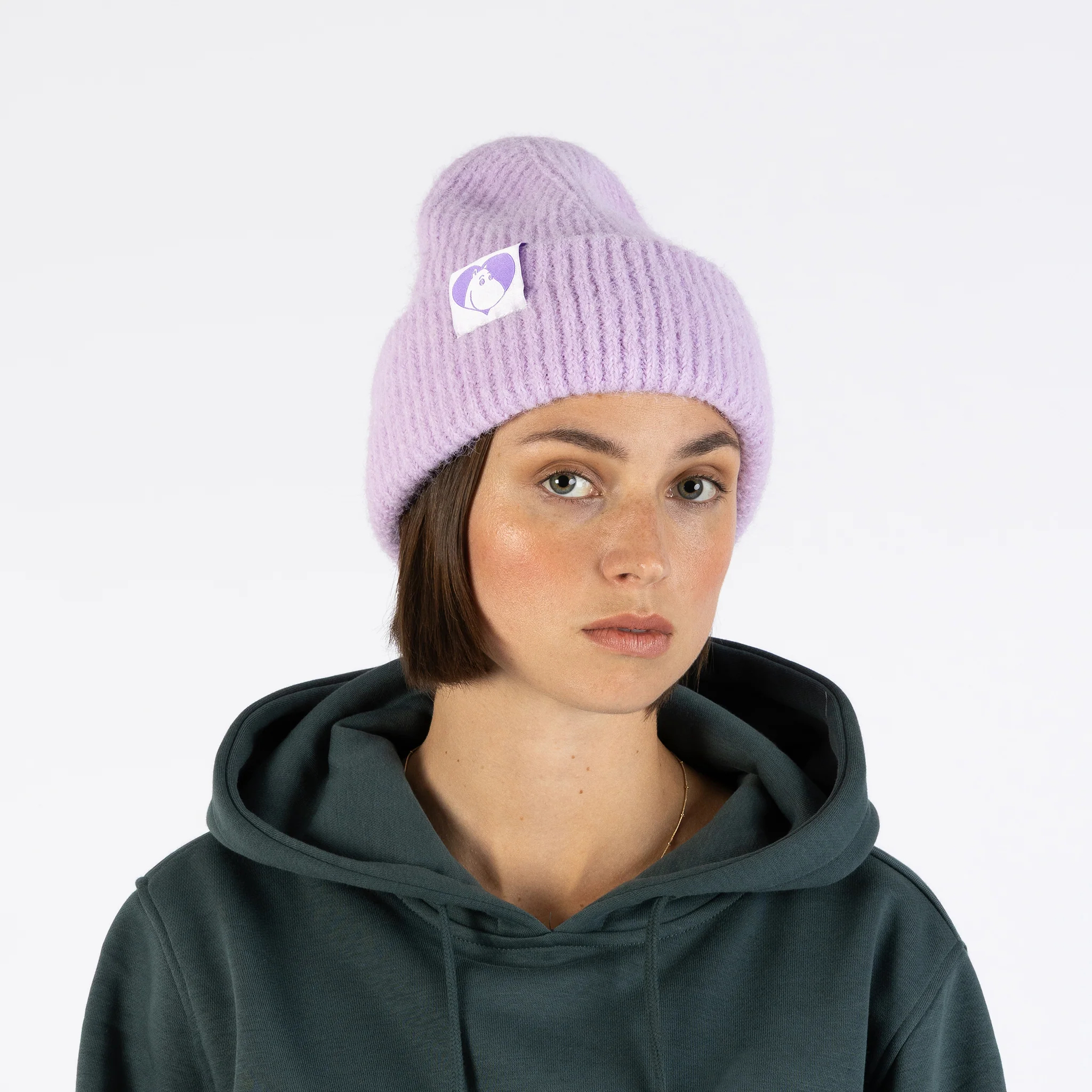 Moomin Hat Adult Size - Love Purple - 3