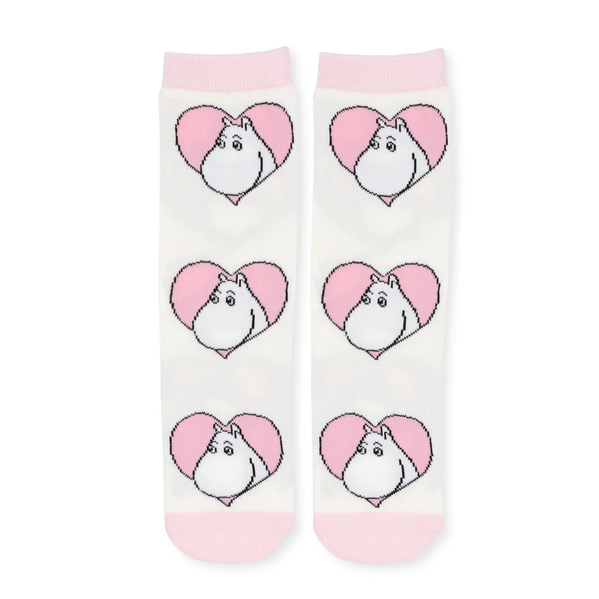 Moomin Women's Socks - Love White
