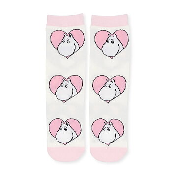 Moomin Women's Socks - Love White