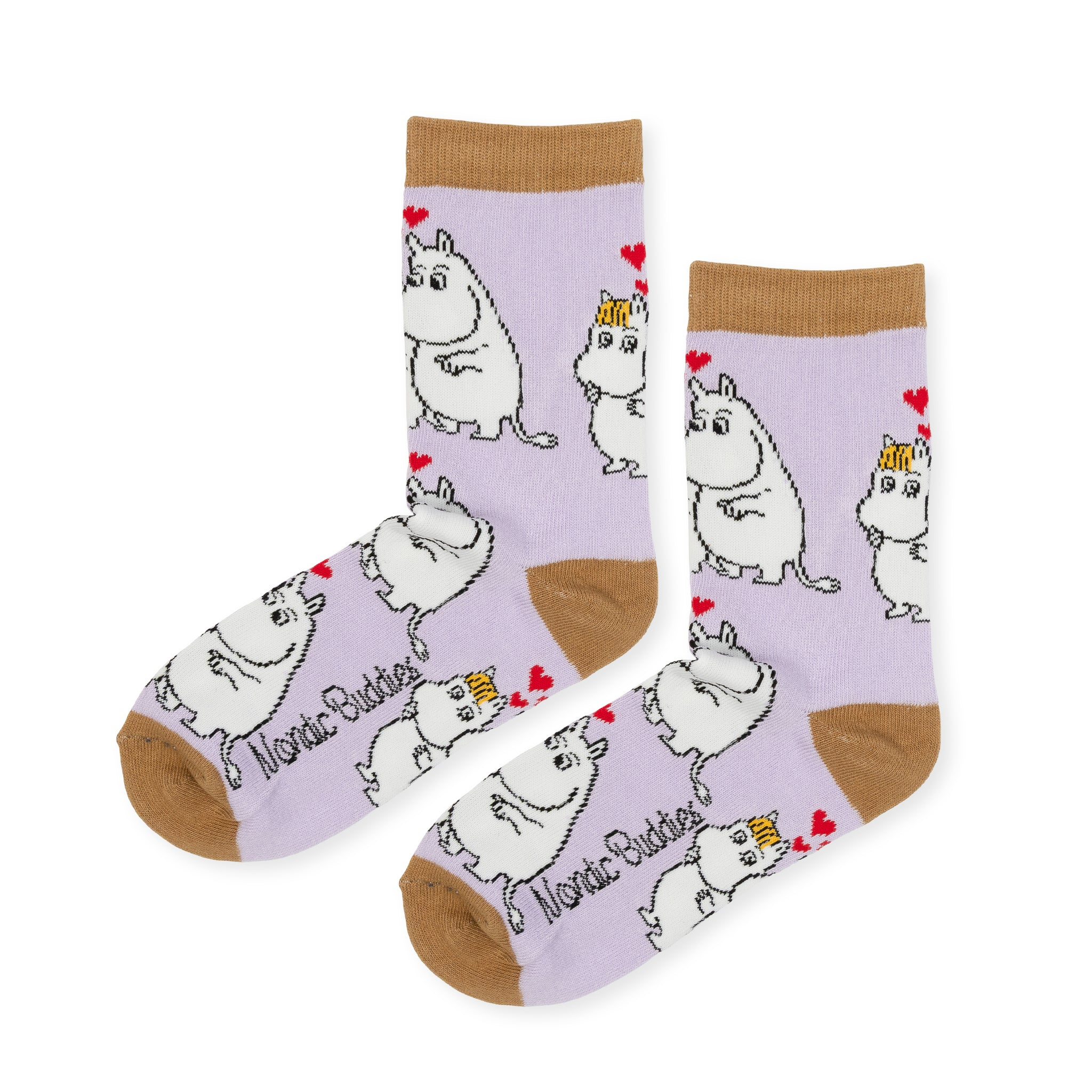 Moomin Women's Socks - Love Purple