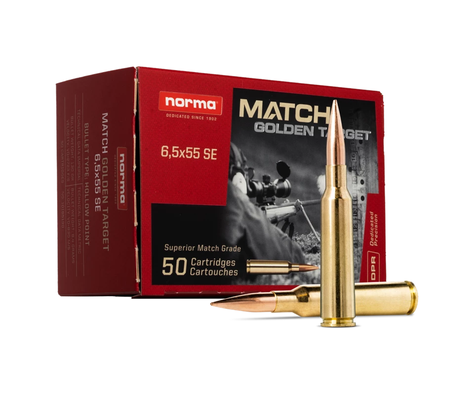 Norma Golden Target 6,5x55 8,4g / 130gr