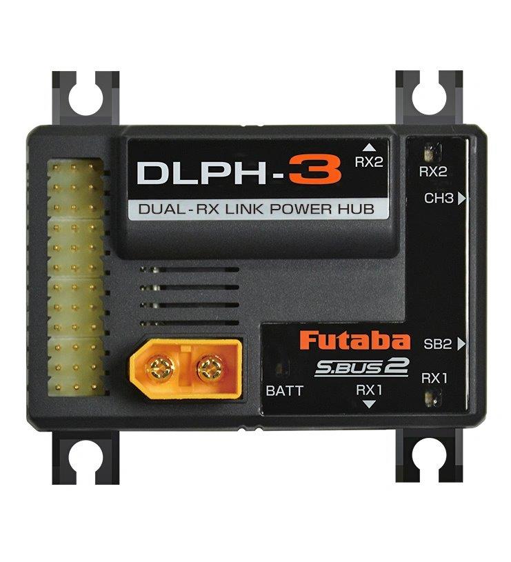 Futaba DLPH-3 Dubbla RX Link Power Hub - 2