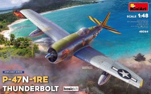 1/48 P-47N-1RE Thunderbolt. Basic Kit