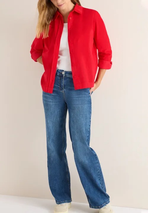 TOS Solid Corduroy - Fiery Red - Cecil - 4