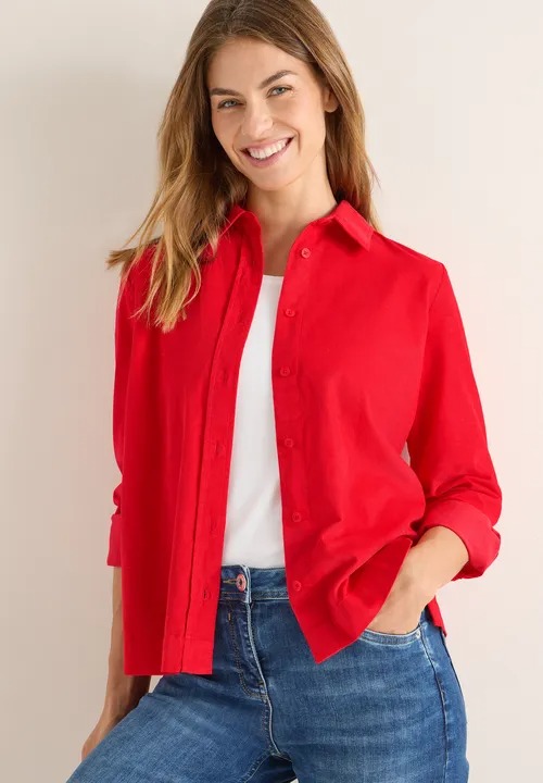 TOS Solid Corduroy - Fiery Red - Cecil