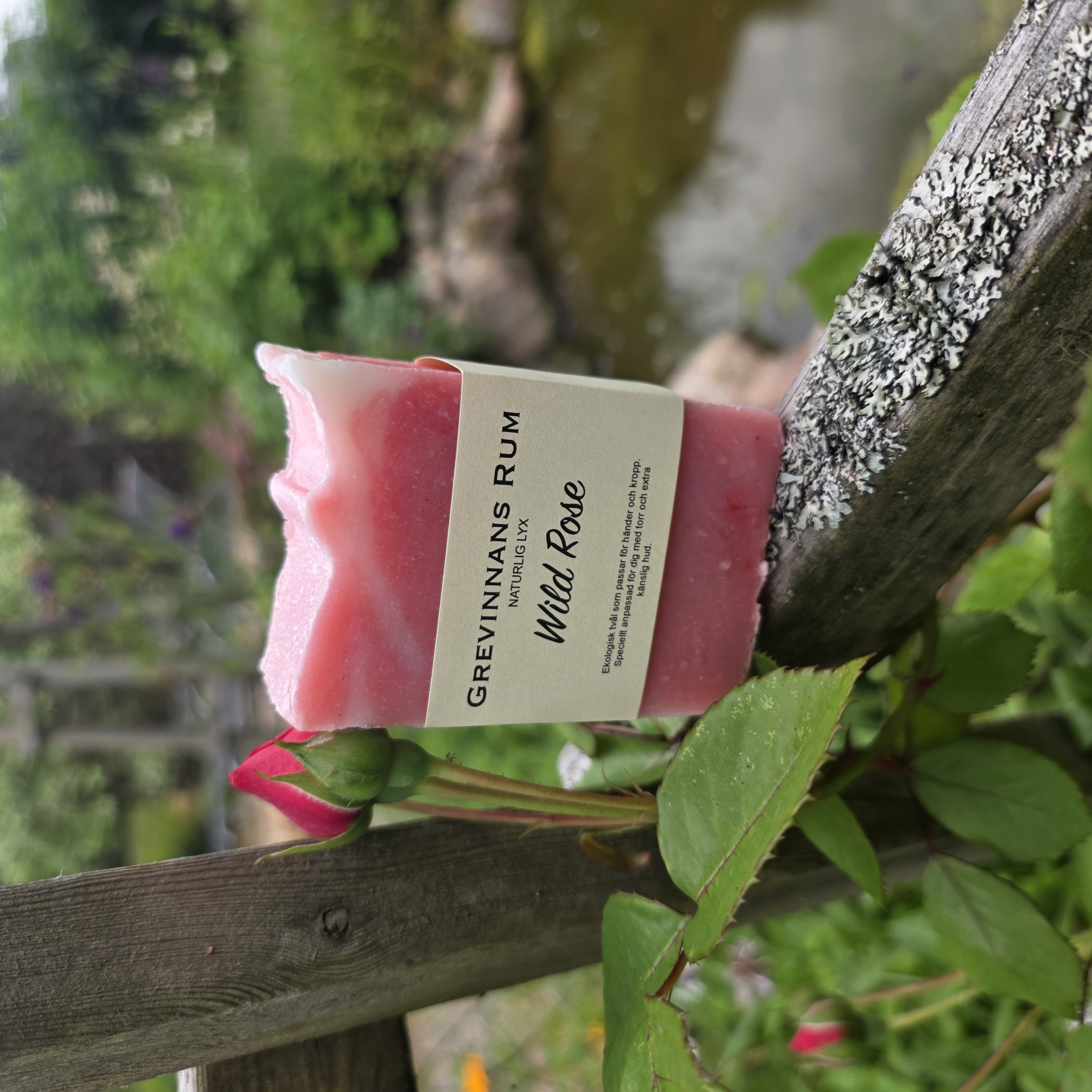 Wild rose Fast tvål Grevinnans Rum