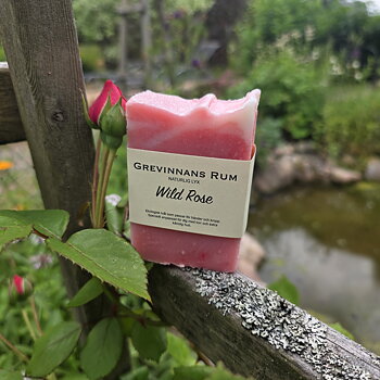 Wild rose Fast tvål Grevinnans Rum