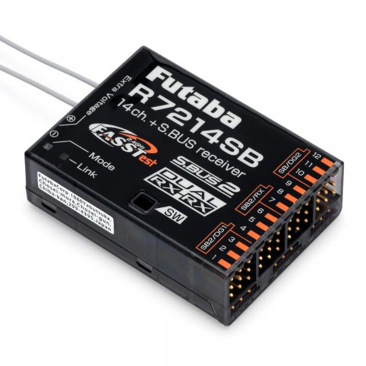 Futaba Mottagare R7214SB 14K S.BUS2 FASSTest - 2