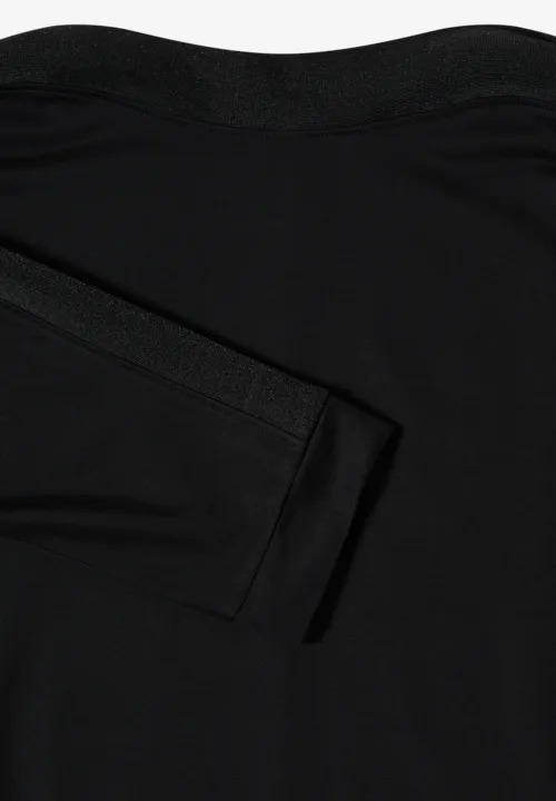 TOS Batwing With Shiny Tape - Black - Cecil - 6