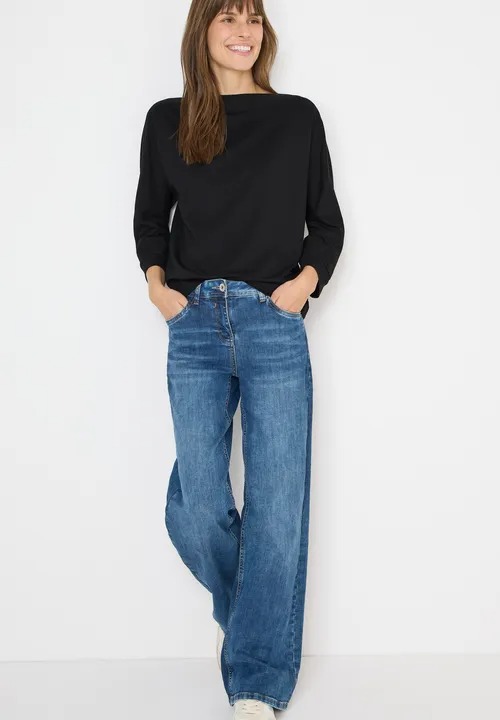 TOS Batwing With Shiny Tape - Black - Cecil - 4