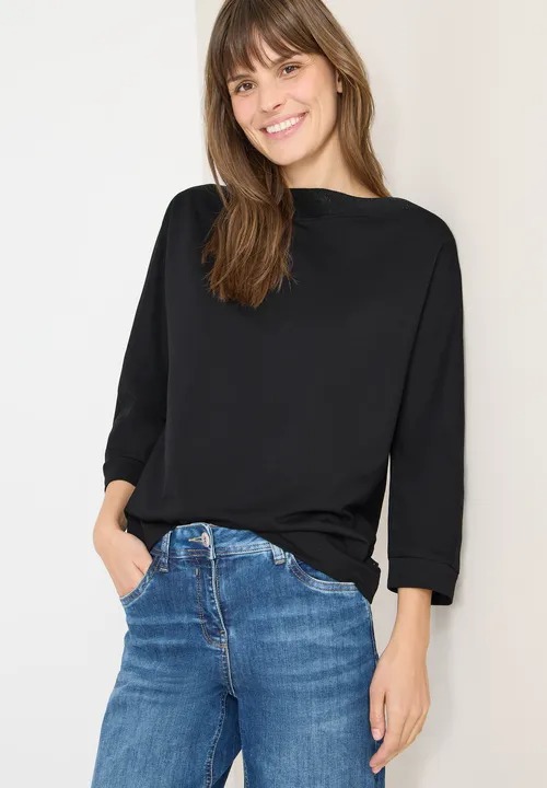 TOS Batwing With Shiny Tape - Black - Cecil - 3