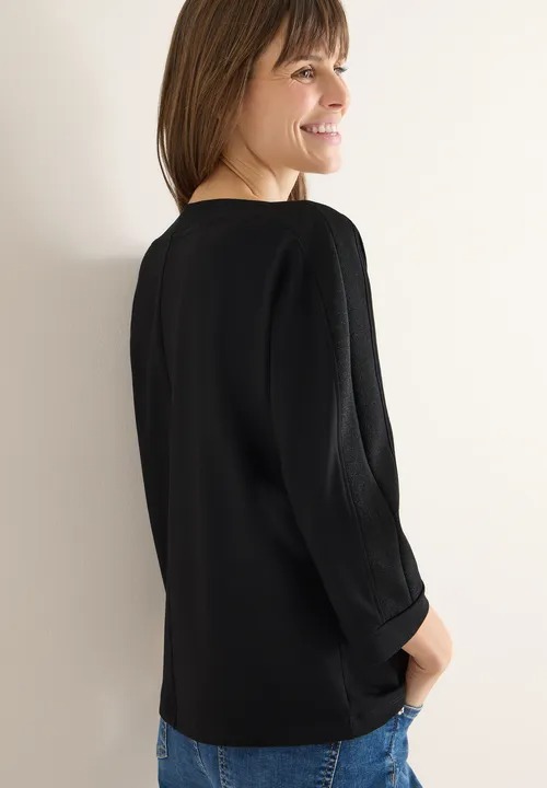 TOS Batwing With Shiny Tape - Black - Cecil - 5