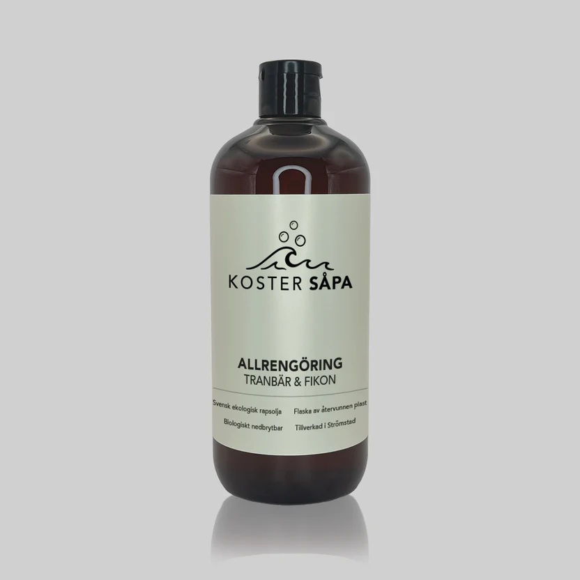 Allrengöring Tranbär & fikon 500 ml Koster Såpa