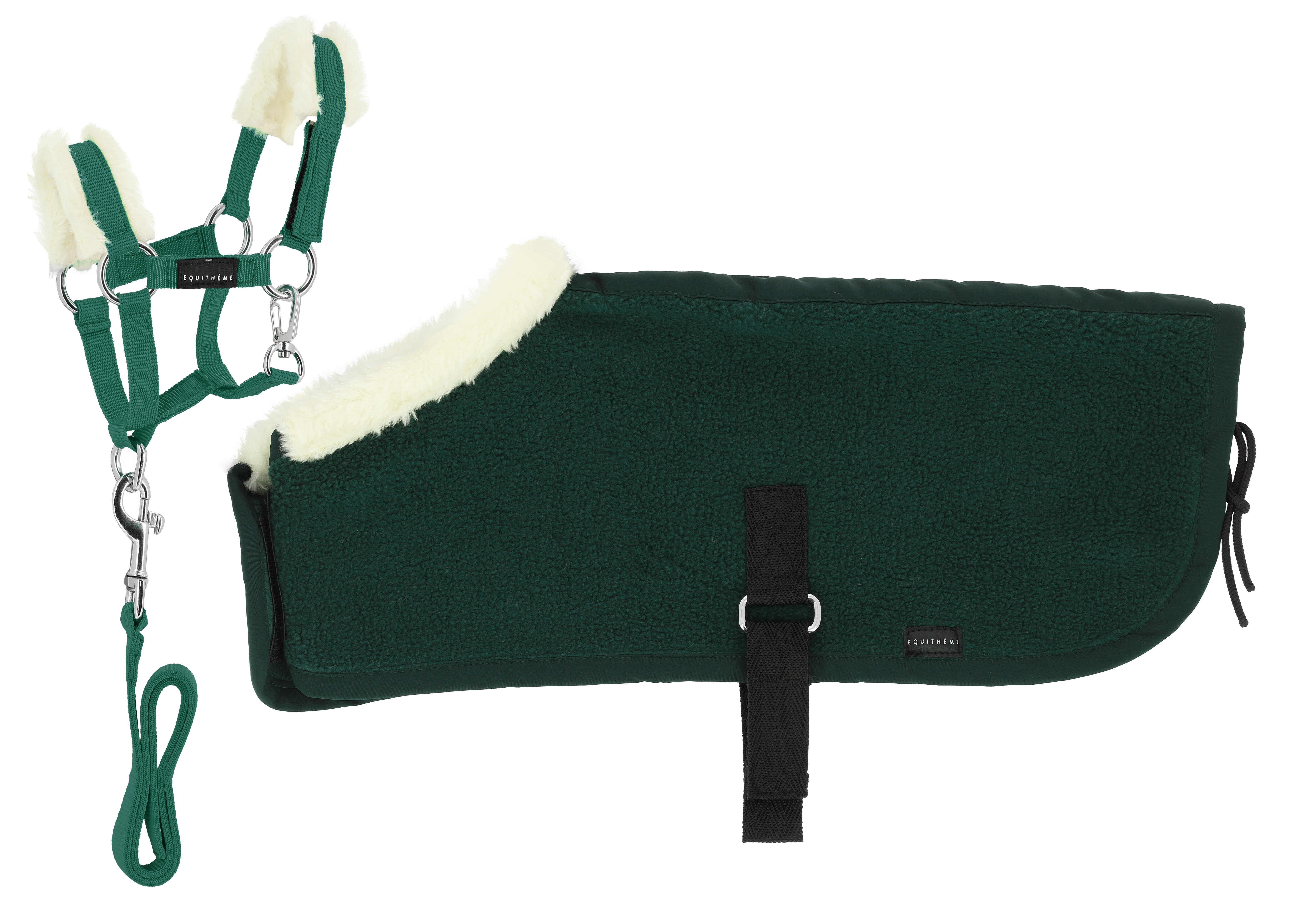EQUITHÈME Mini Grimma & Täckeset - PONY ACADEMY - Mörkgrön