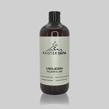 Linoljesåpa Tallbarr & Lime 500 ml Koster Såpa