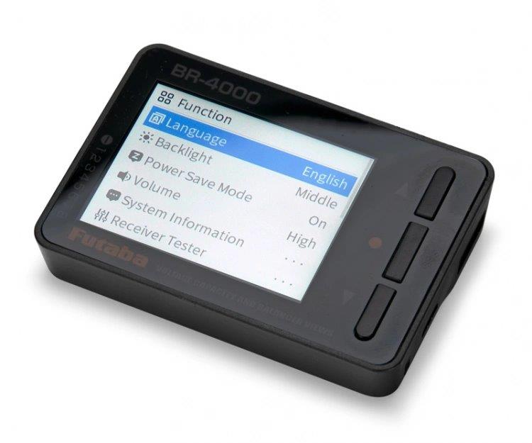 Futaba Batteritestare BR-4000 LiPo, LiFe, LiIon, NiMH - 3