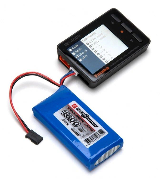 Futaba Batteritestare BR-4000 LiPo, LiFe, LiIon, NiMH - 5