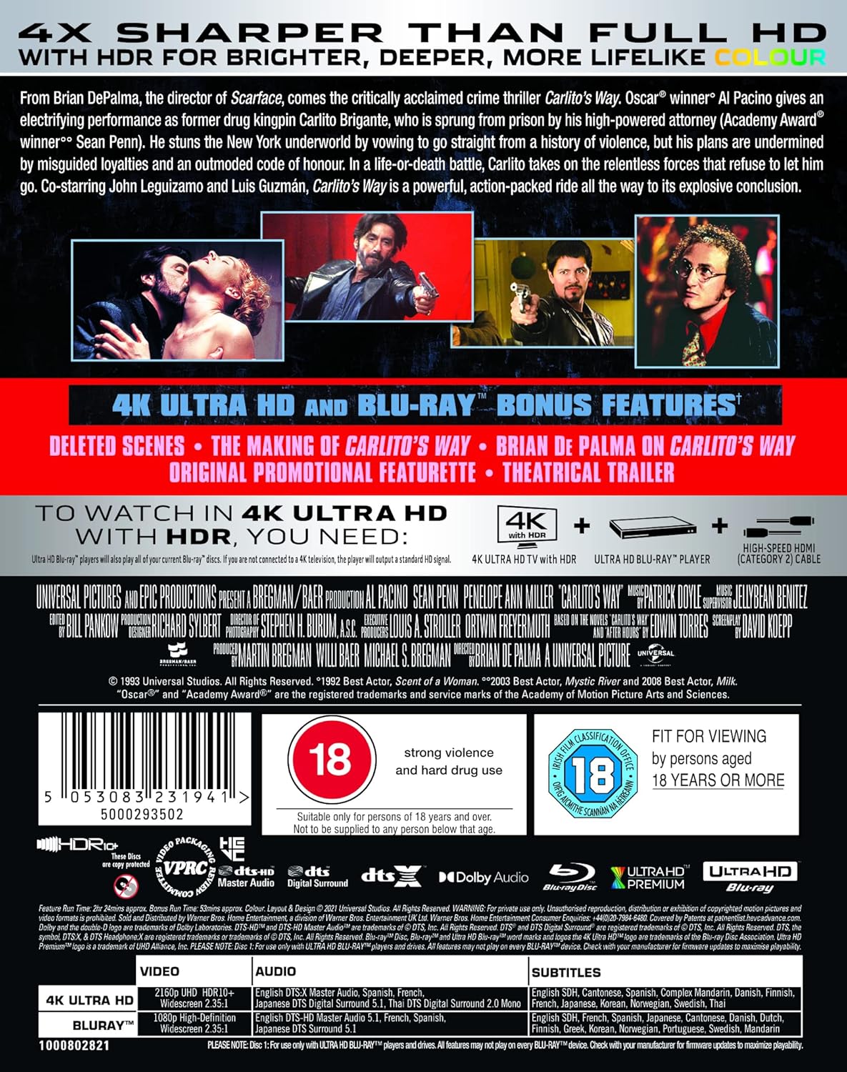 Carlito's Way (4K Ultra HD + Blu-ray) - 2