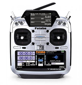 Futaba T32MZ Radio, R7208SB, 1S LiPo, FASSTest