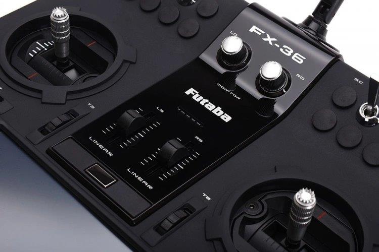 Futaba FX-36 Radio, R7208SB mottagare, utan batteri & laddare - 18