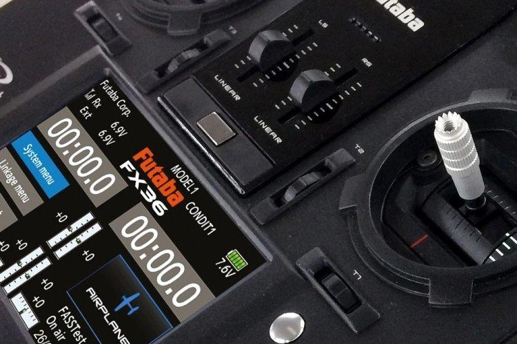Futaba FX-36 Radio, R7208SB mottagare, utan batteri & laddare - 2