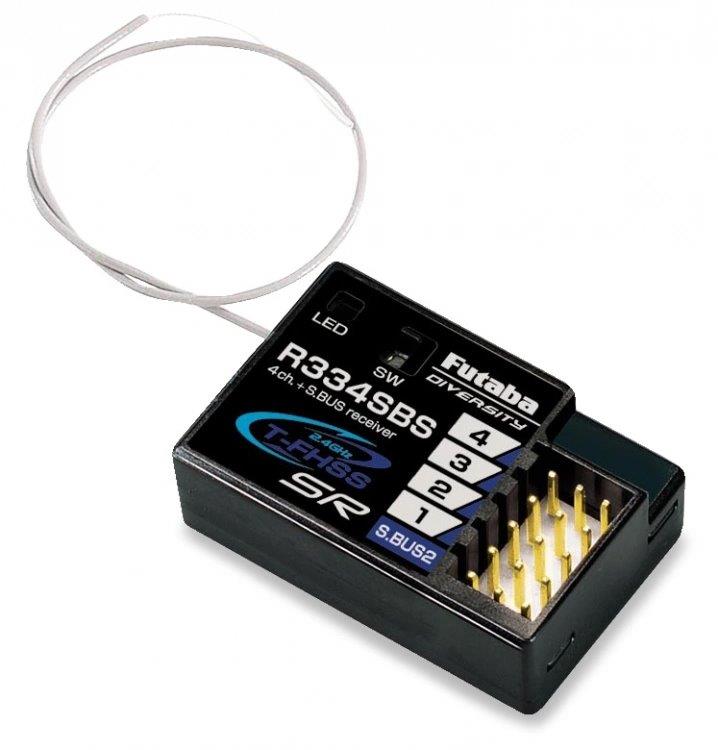Futaba T4PM Plus Rattradio T-FHSS, R334SBS - 8
