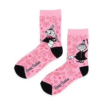 Mumin strumpor 36-42 - Lilla My Målar, rosa