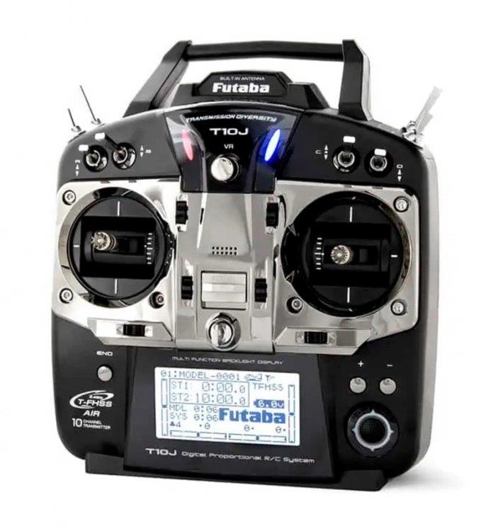 Futaba T10J Radio Mode-1, R3008SB T-FHSS Air - 2