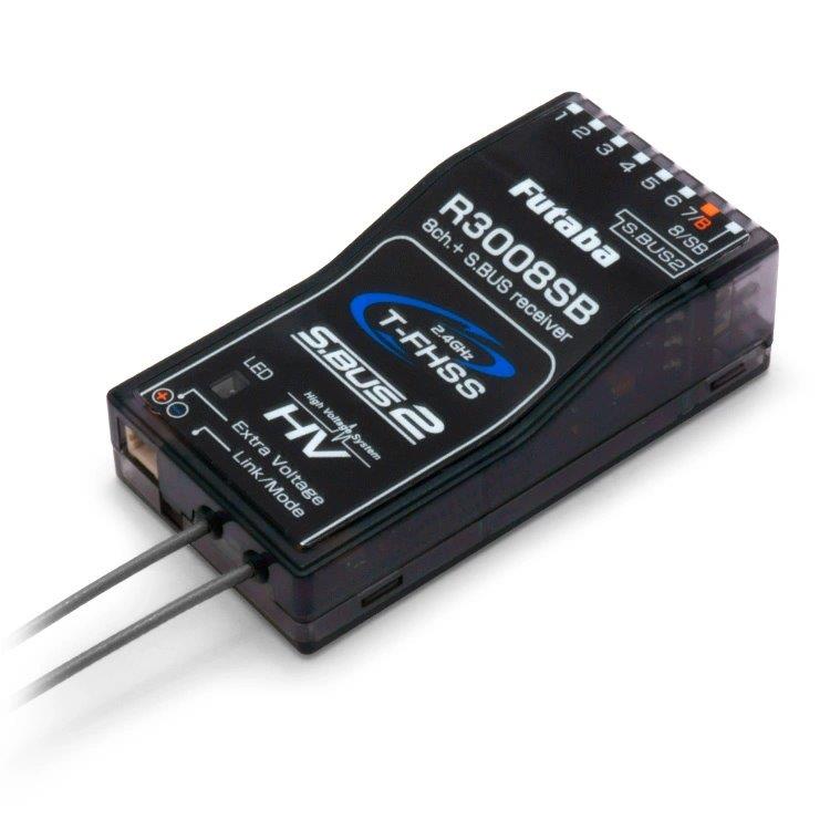 Futaba T10J Radio Mode-1, R3008SB T-FHSS Air - 5