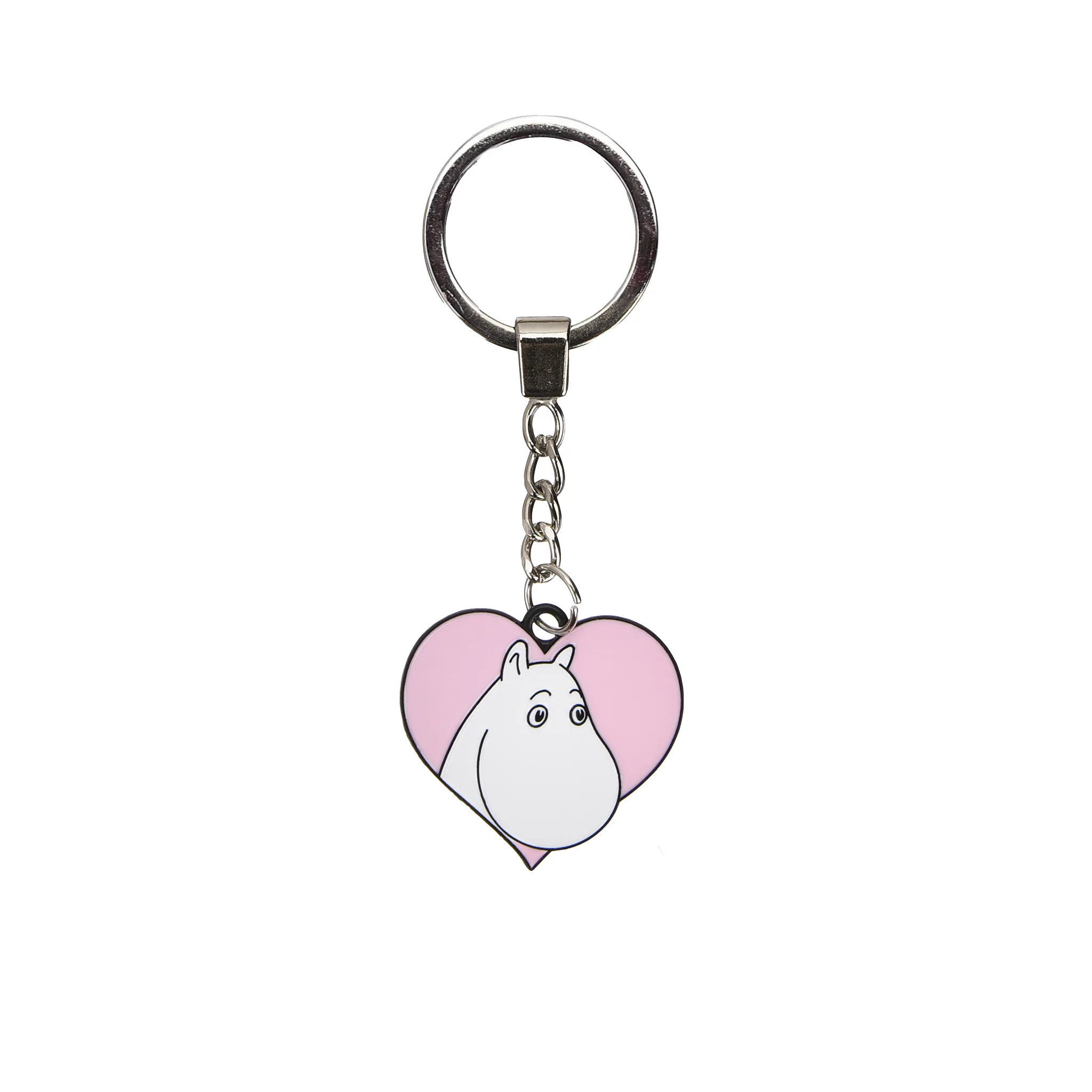 Moomintroll Heart Key Ring