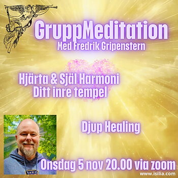 INSPELAD Gruppmeditation med Fredrik 2025-11-05
