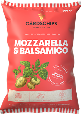 Gårdschips Mozzarella & Balsamico 150g 10kpl