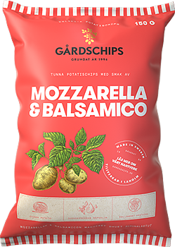 Gårdschips Mozzarella & Balsamico 150g 10st