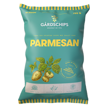 Gårdschips Parmesan 150g 10st
