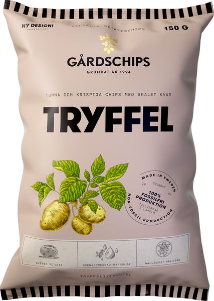 Gårdschips Tryffel 150g 10kpl