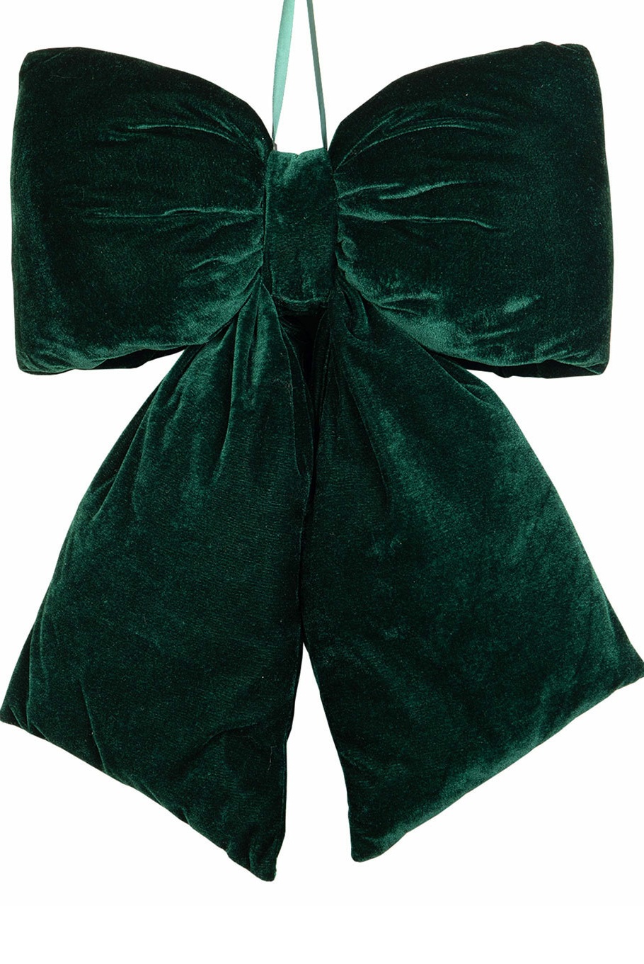 Satin Bow Green - Hanging Decoration - 40x56 cm