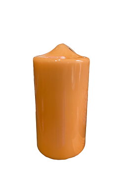 Blockljus Aprikos Lack 10x20