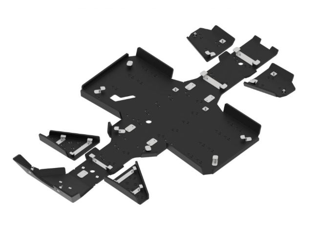 Hasplåt PEHD Kawasaki Brute Force 450 2025+ - 5