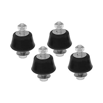 Vibration Dampers - Conical - Stainless Steel - 1 set