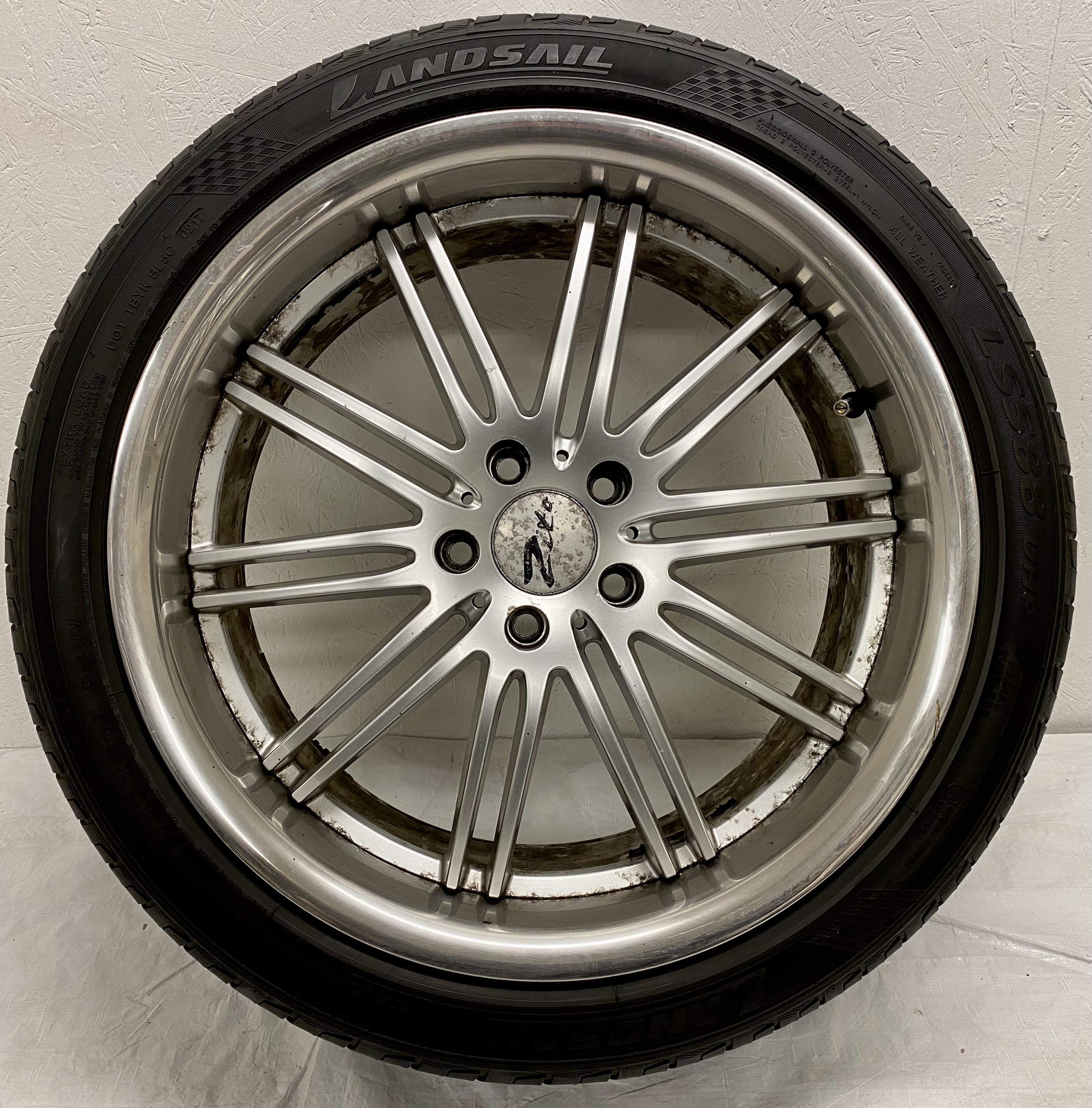 Kompletta Sommarhjul | ZITO Audi A4 A6 Allroad A8 S8 5x112 8.5x19 ET35 73.1 + 235/40 R19 98W Landsail LS588 UHP | V02-2017 | 5|5|5|5 mm - 4