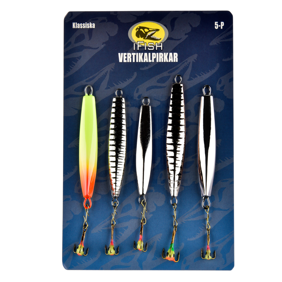 IFISH Vertikalpirk 5-pack